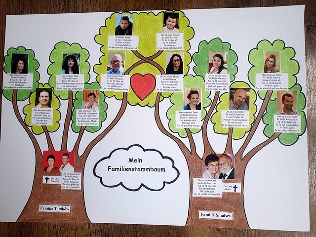 Drzewo Genealogiczne Po Niemiecku Z Opisem Szkoła Podstawowa nr 10 w Jarosławiu - Drzewa genealogiczne rodziny