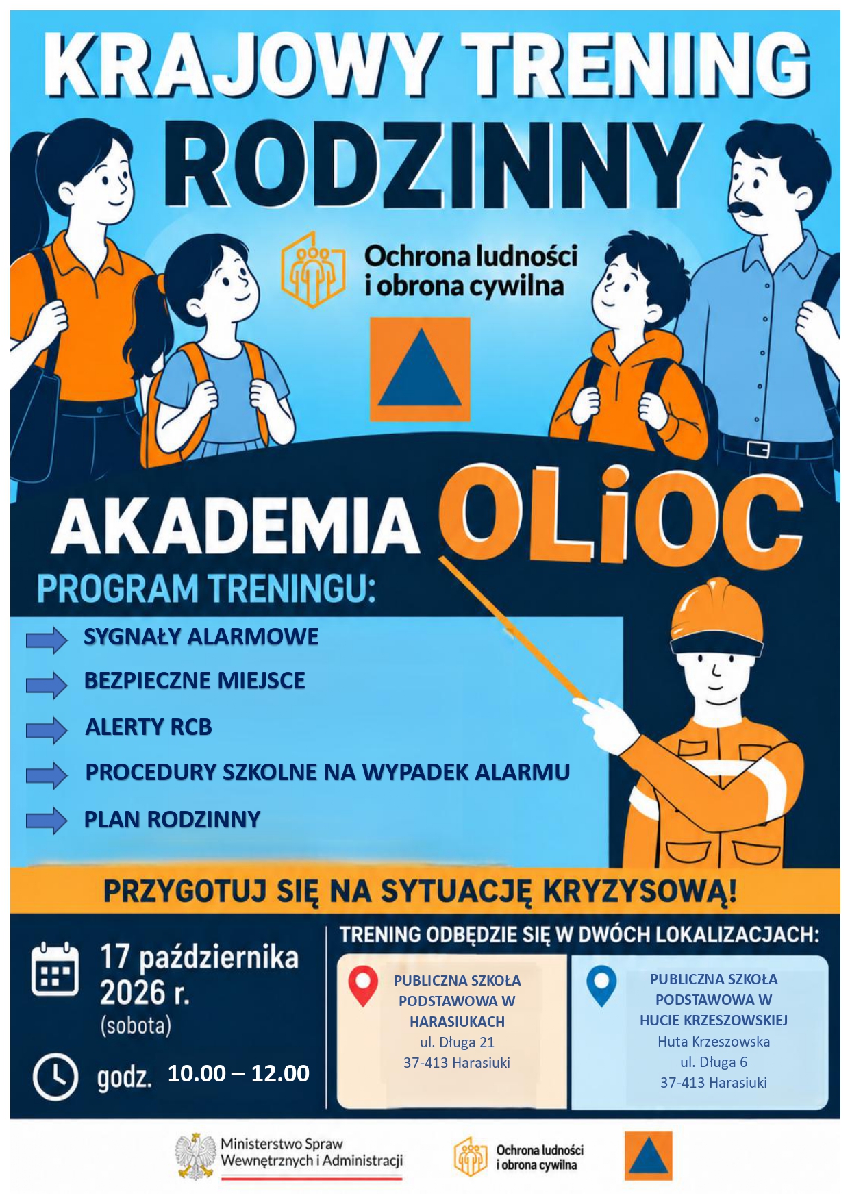Krajowy Trening Rodzinny Akademii OLIOC w Harasiukach