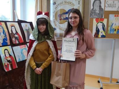 Joanna Werpulewska - III miejsce w powiecie trzebnickim