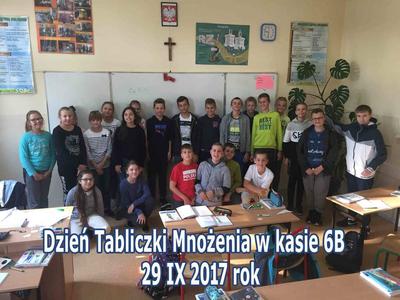 Dzień Tabliczki Mnożenia w 6B