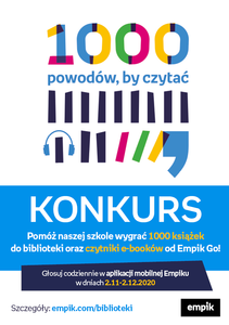 plakat promujący konkurs 