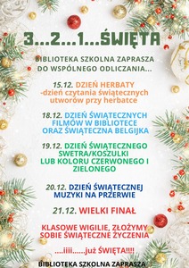 Świąteczna atmosfera w bibliotece