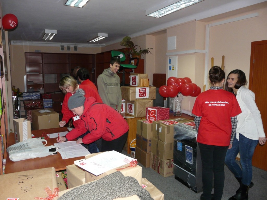 Pokwitowanie przywozu paczek