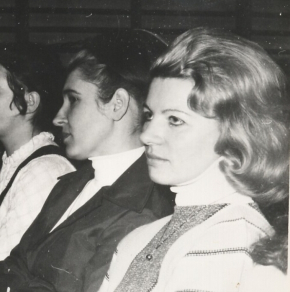 druga polowa lat 70-tych, prof Łapińska i Żochowska
