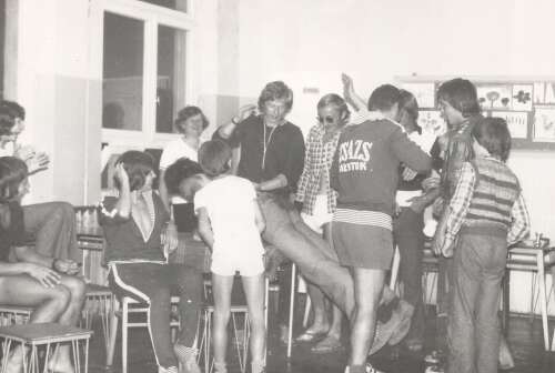 Sportowy obóz zimowy - 1976