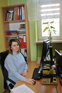 Samodzielny referent finansowy p. Paulina Łapińska