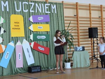 „Ślubowanie pierwszoklasistów”.