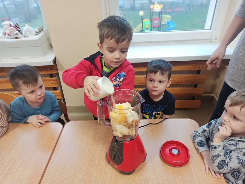 koktajl mleczny z babanami