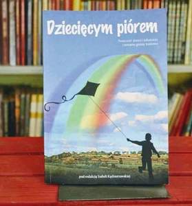 Okładka książki "Dziecięcym piórem"
