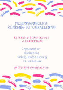 Plakat konkursowy.