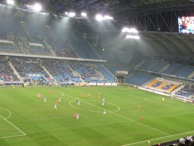   Mecz Lech Poznań - Podbeskidzie Bielsko- Biała foto K. Kaliska