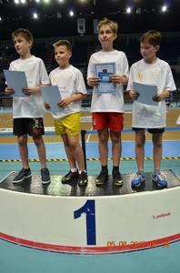 sztafeta kl.V    4x100m  1 miejsce:

Igor Węglarczyk       kl.5a
Oskar Wengerski     kl.5b
Oliwier Olewiński      kl.4b
Kacper Walkowski    kl.5b