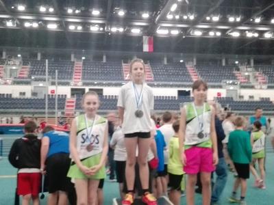 Bieg na 200 m - dziewczęta - 
Rutkowska Agata  - 1 miejsce
