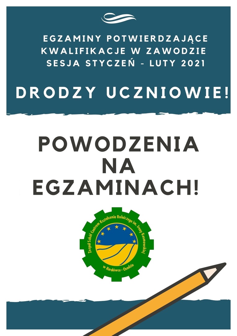 Powodzenia na egzaminach