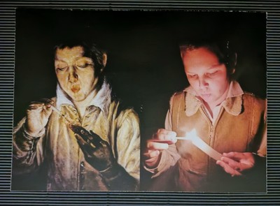 Fabian Koszałka - uczeń Szkoły Podstawowej w Nowej Wsi Lęborskiej „Chłopiec zapalający świeczkę” – El Greco