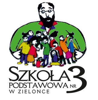 Logo Szkoła Podstawowa nr 3 im. Janusza Korczaka w Zielonce
