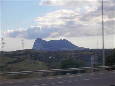 Bliska Skała Gibraltaru