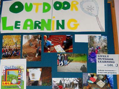 Lively Outdoor Learning, projekt Comenius w SP3Zielonka