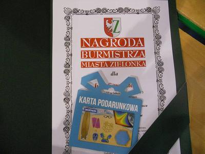 tak wygląda tegoroczna nagroda Burmistrza