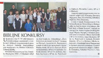 skan artykułu w czasopiśmie Idziemy