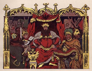 Na dworze Heroda
ilustracja Włodzimierza Tetmajera z wydania 1906