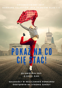 Plakat konkursu Pokaż na co cię stać [211x300]