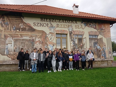 Klasa 8a i 8b w Bieszczadach