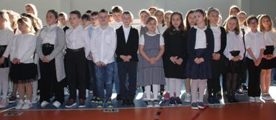 Uroczysty apel z okazji rocznicy uchwalenia Konstytucji 3 Maja.