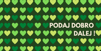 "Podaj dobro dalej!" - logo