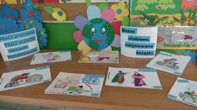 Prace plastyczne wykonane przez dzieci z oddziałów przedszkolnych