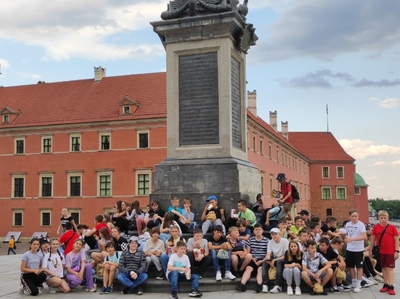 Wycieczka szkolna do Warszawy - 9 czerwca 2022 r.