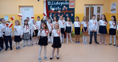 Apel z okazji Narodowego Święta Niepodległości w Suchowoli.