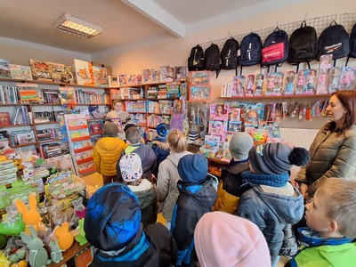 Wizyta w księgarni klasa 1d