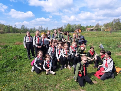 Rajd Świętego Jerzego w Łącznej dnia 13.04.2024r.