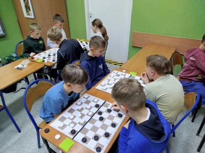 I etap Mistrzostw Szkoły w Warcabach – klasy czwarte