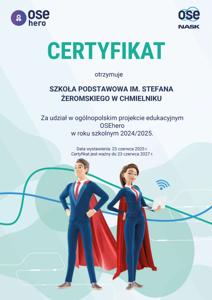 CERTYFIKAT OSEhero!