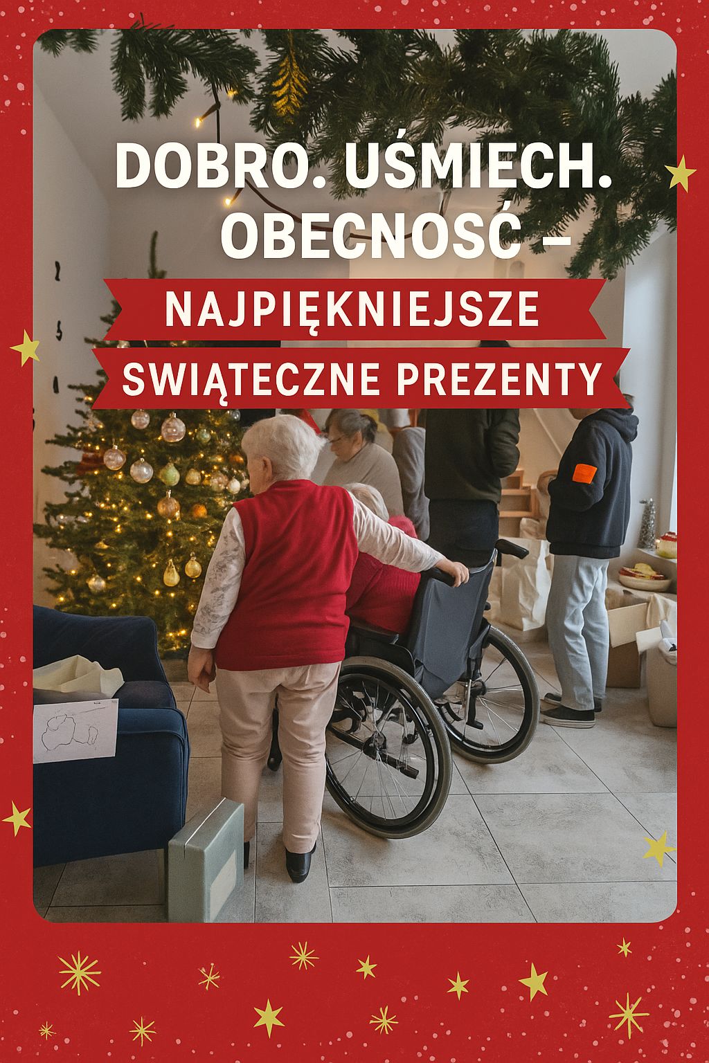 Wizyta Mikołajkowa w Domu Seniora „Lepsze Jutro”