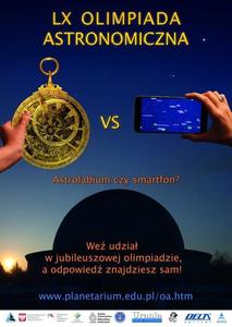 Plakat Olimpiady Astronomicznej