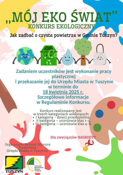 Plakat Konkurs "Mój Eko Świat"