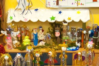 Szopka pierwszoklasistów