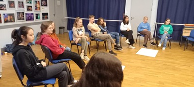 Spotkanie w MDKu grupy wolontariuszy  z SP 264 w ramach projektu MSWR  Razem z Ochotą_8
