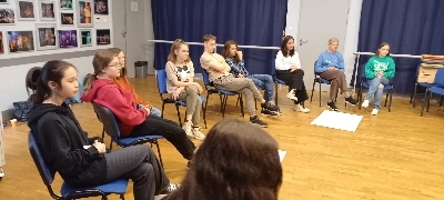 Spotkanie w MDKu grupy wolontariuszy  z SP 264 w ramach projektu MSWR  Razem z Ochotą_9
