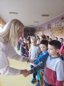 Pasowanie na świetliczaka.