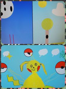 Laurki graficzne w programie Paint.