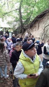 Wejście do Wąwozu Korzeniowego