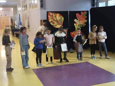 CEREMONIA WRĘCZENIA NAGRÓD W KONKURSIE ''JESIENNE DRZEWO"