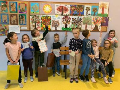 CEREMONIA WRĘCZENIA NAGRÓD W KONKURSIE ''JESIENNE DRZEWO"