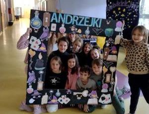 Klasa 3b podczas Andrzejek