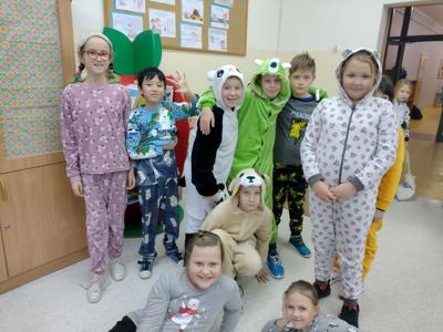 Dzień piżamy w szkole