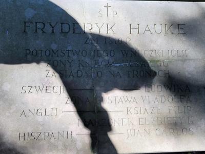 Grób Fryderyka Hauke